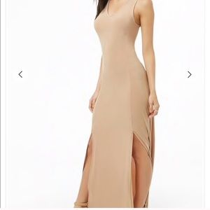 M-Slit Maxi Dress Long